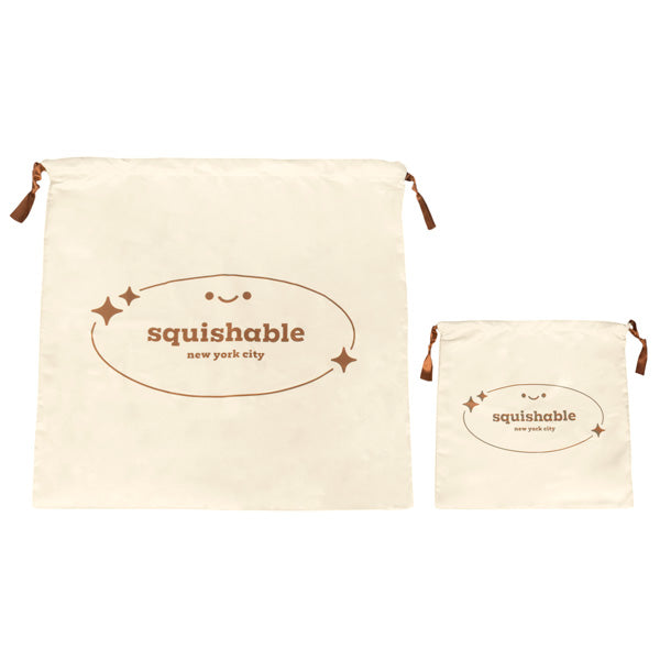 DIY Tan Drawstring Dust Bag - Small