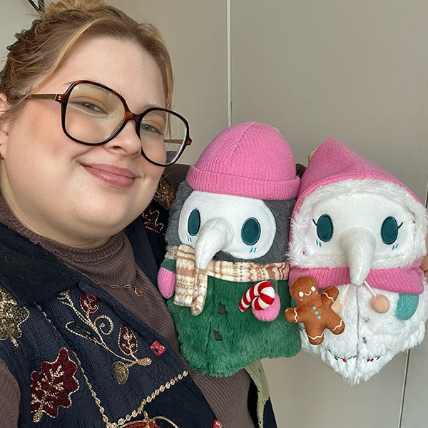 Mini Squishable Cozy Plague Doctor & Nurse Set