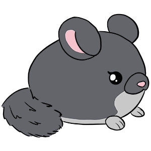 Mini Squishable Baby Chinchilla