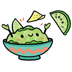 Avocado Sticker Set