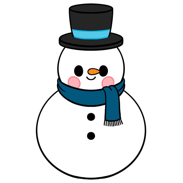 Mini Squishable Cute Snowman