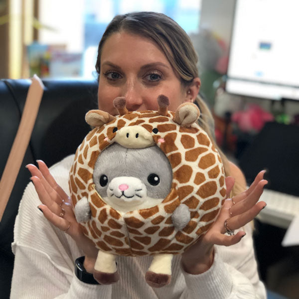 Undercover Kitty in Giraffe